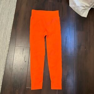 Adidas x ivy park orange leggings